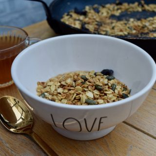 Small Batch Granola recipe from Lucy Loves Food Blog