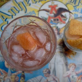 Blushing Betsy Cocktail recipe from Lucy Loves Food Blog