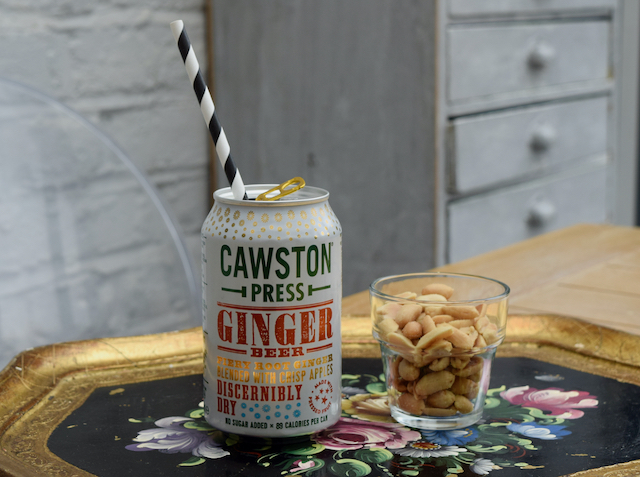 Gin Spiked Ginger Beer cocktail from Lucy Loves Food Blog