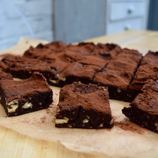 No Bake Healthy Brownies recipe from Lucy Loves Food Blog